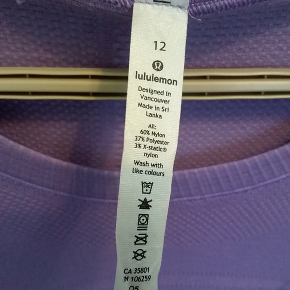 Authentic Lululemon Swiftly Long Sleeve - Picture 4 of 4